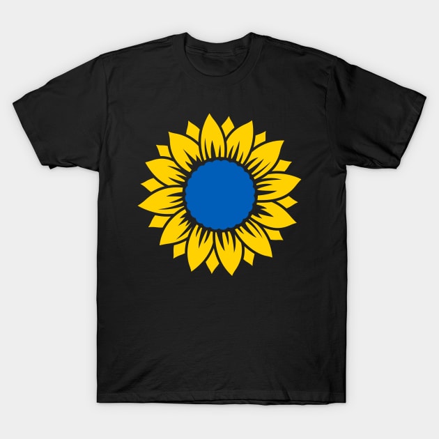 Sunflower Ukraine, Ukraine, support Ukraine, freedom shirt Emblem of Ukraine, Ukraine support, stand with Ukraine seller political love Ukraine T-Shirt by Sonyi